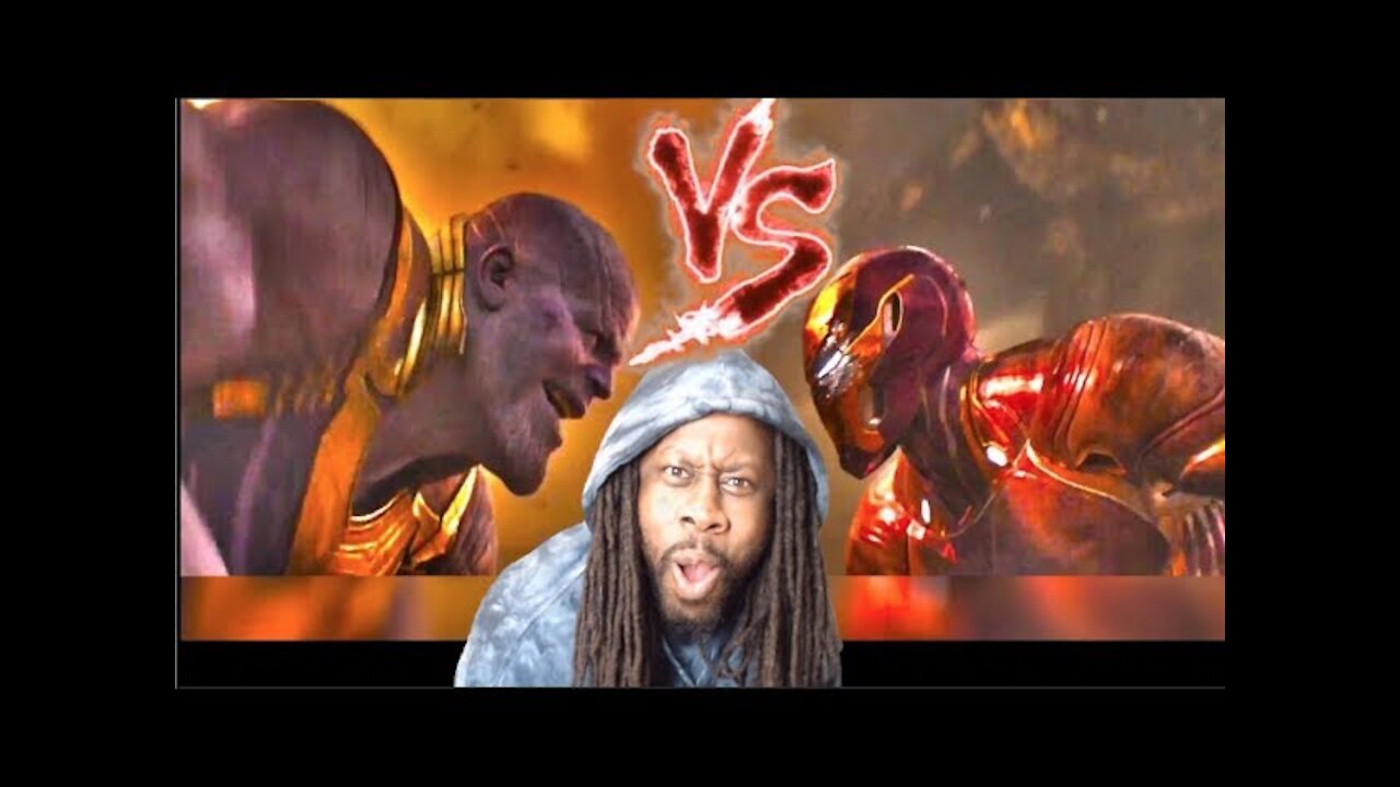 Iron Man Vs Thanos Fight scenes (CRAZY FIGHT🔥❗️🔥)