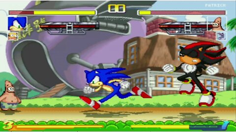 Sonic VS Patrick & Bugs Bunny I Cartoon VS Anime Mugen