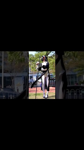 Chinese Girls Online #936 Black & White Cosplay