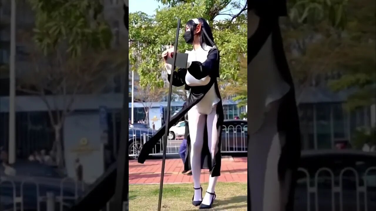 Chinese Girls Online #936 Black & White Cosplay