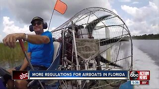 Airboats in Florida get more regulations