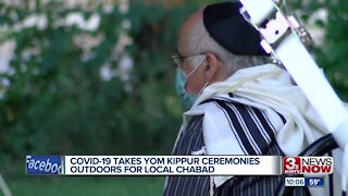 COVID-19 takes Yom Kippur ceremonies outdoors for local chabad