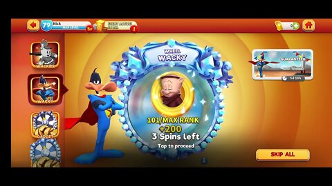 Wacky Wheel - 30 Gold Tickets Spent - Looney Tunes World of Mayhem - Subscribe for more