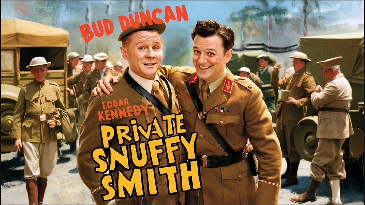PRIVATE SNUFFY SMITH (1942) Bud Duncan, Edgar Kennedy & Sarah Padden | Romance, Comedy | B&W
