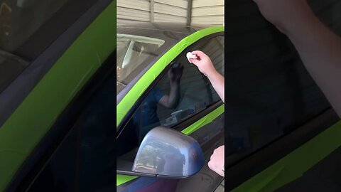 Tesla Model Y Black Chrome Fix For “Rainbow Effect” After Touch-less Carwash