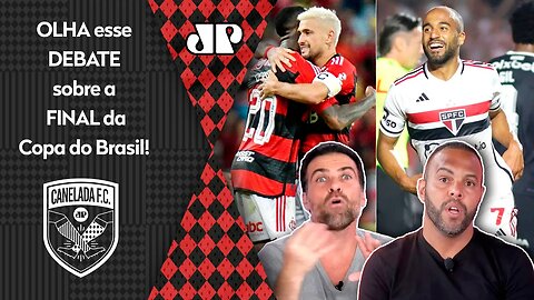 "É SÉRIO! Eu ACHO que o Flamengo nessa FINAL contra o São Paulo..." OLHA esse DEBATE!