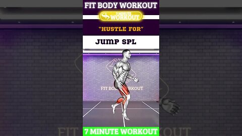 7 Minute Workout BURNS More Than Jogging for 45 min 🔥🏆 #bodyweightworkout