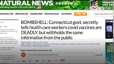 Horrifying Bombshell! Connecticut Warns Moderna VAX Contains Deadly Poison-1503