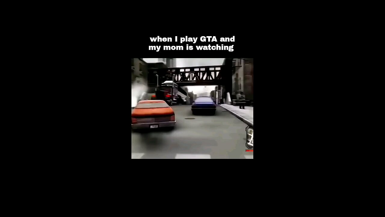 When you play gta and your mom is watching 🤣🤣🤣