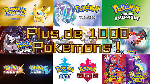 Pokemon : Le cap des 1000 Pokemons est atteint !