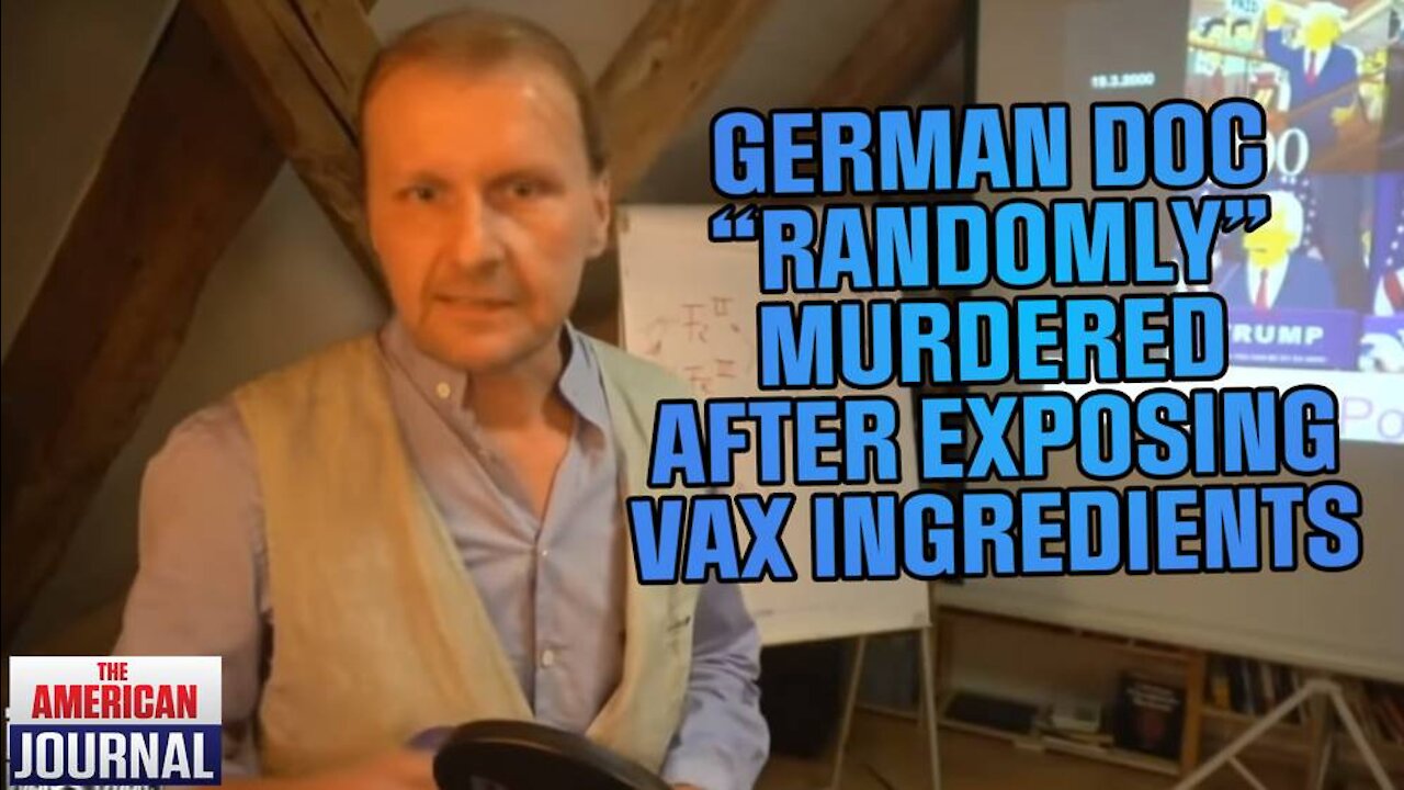 German Doctor Murdered Hours After Exposing Graphine Hydroxide In Vaccines - Watch The Video Here