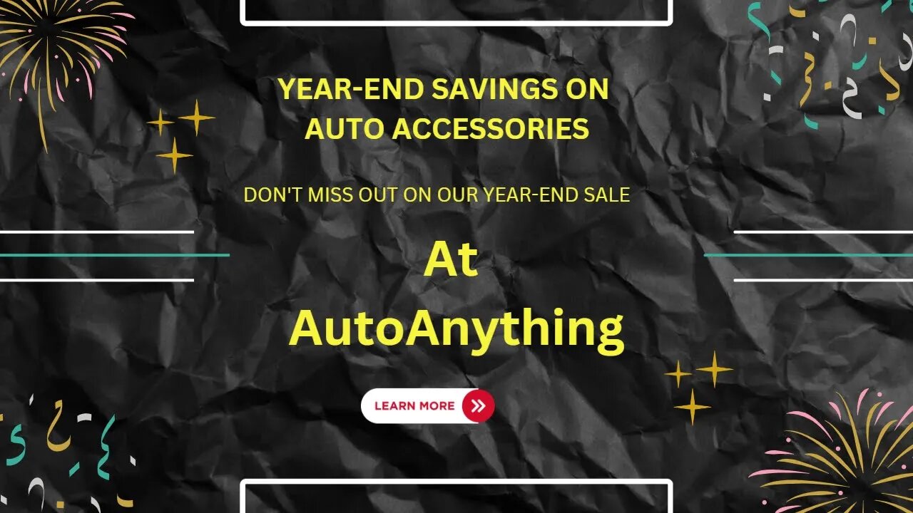 Year End Savings on AutoAnything Accessories - #shorts