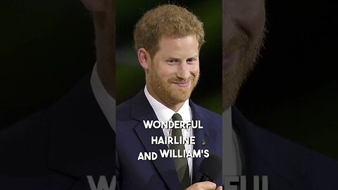 Is Prince Harry Photoshopping His BALD SPOT? #shorts