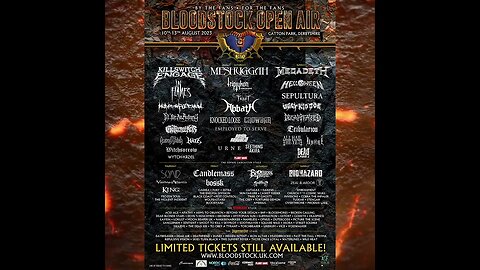Bloodstock Festival Day Change Announcement