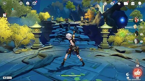 Inside the adeptus abode first time | Genshin Impact
