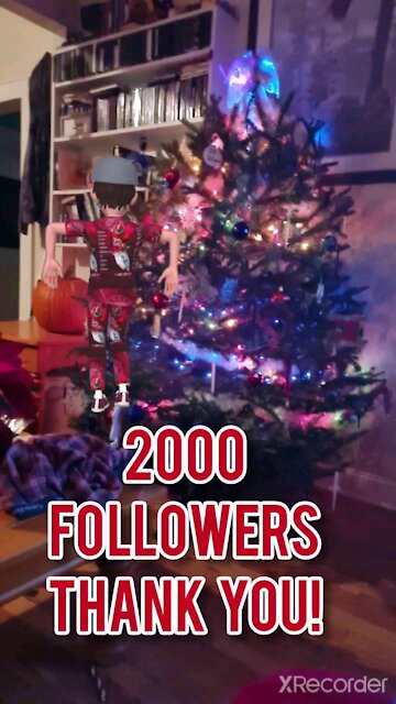 THANK YOU! 2,000 FOLLOWERS
