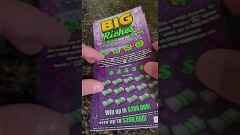 I WON BIG on these Lottery Tickets Big Riches!