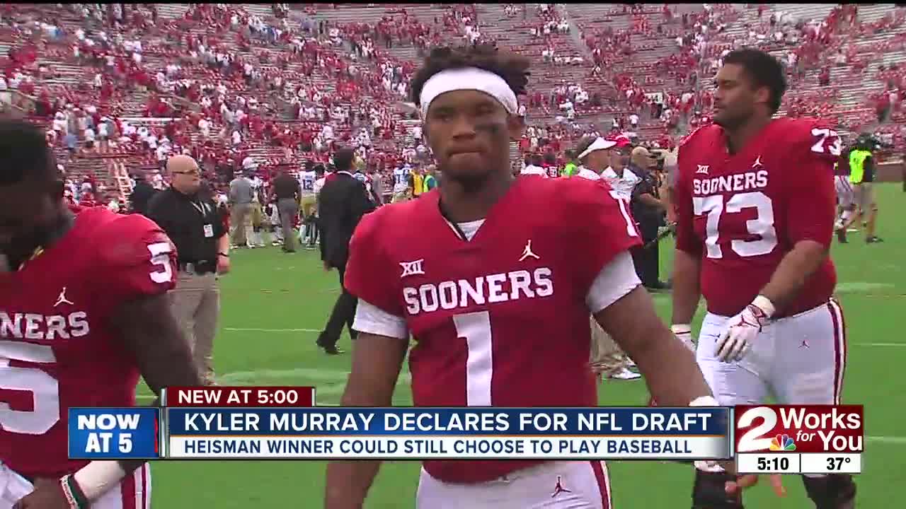 Sooners QB Kyler Murray declares for NFL Draft