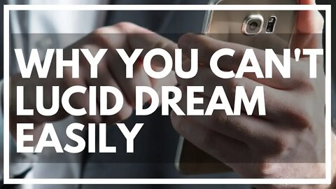 Here's Why We Don't ALL Have Natural Lucid Dreams Every Night