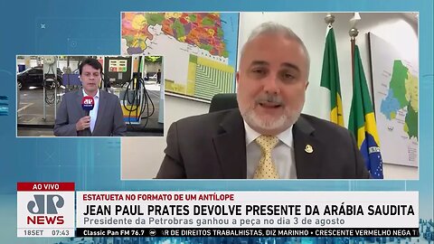 Jean Paul Prates devolve presente da Arábia Saudita