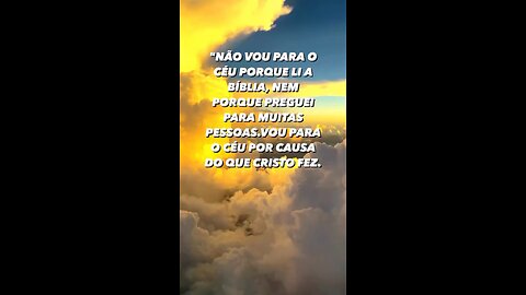 Ele morreu por você para que você viva !! - He died for you so that you may live!!!
