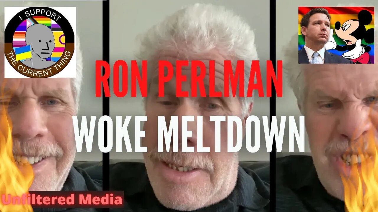 Ron Perlman Twitter Rant MELTDOWN over Florida Parental Rights Bill.