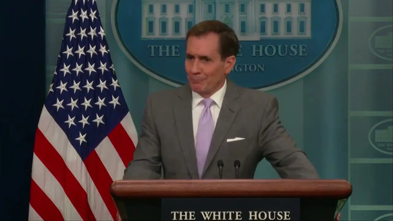 John Kirby: "We're Not Blind" To Concerns Hamas Terrorists Might Divert Humanitarian Aid For Gaza