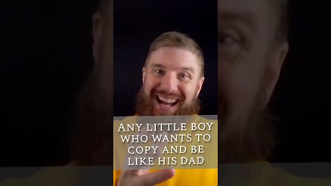 How to be like THE Father.