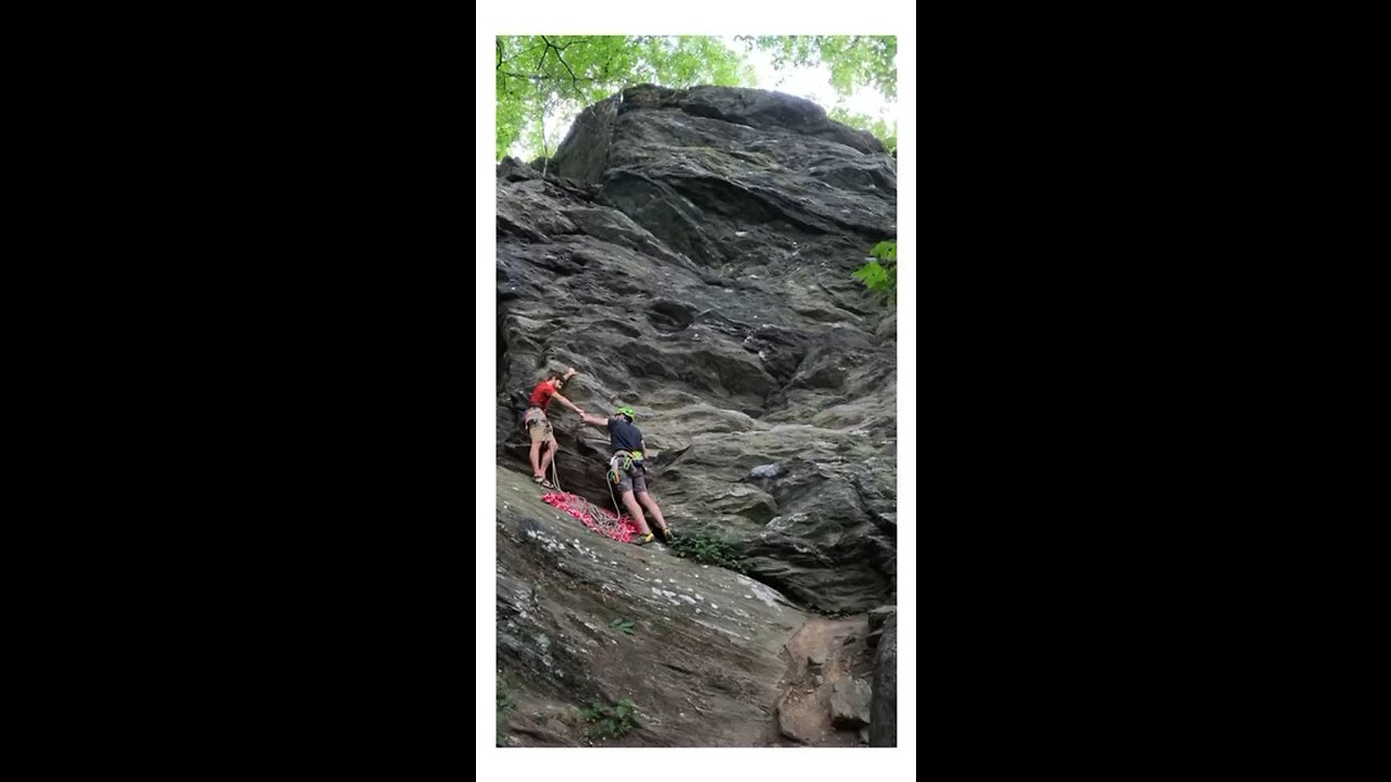 Climbing my first 10a!