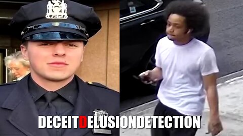 A rookie NYPD white male officer was shot by a black suspect during a foot pursuit