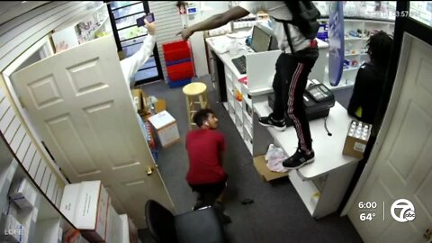 Brazen robbery inside Dearborn pharmacy