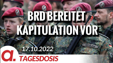 Die BRD bereitet sich auf die Kapitulation vor | Von Peter Haisenko