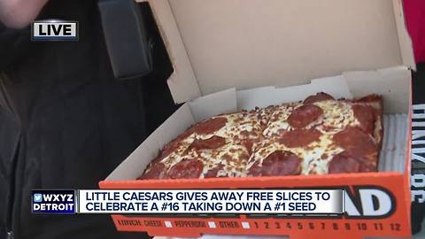 How to get free Little Caesars Pizza on Monday after March Madness upset