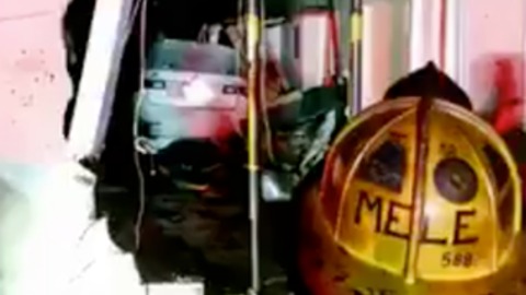 Family escapes injury when car barrels into St. Lucie County home