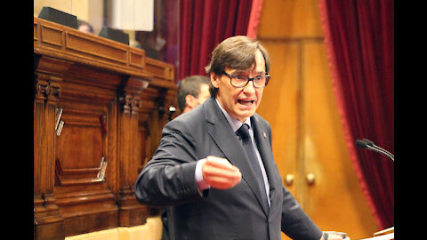 Discurso del 'Conseller de la Oposición' en Cataluña Salvador Illa (PSC)