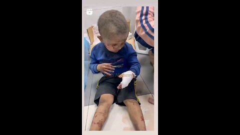 Watch the innocence of the baby and the brutality israel unleashesd