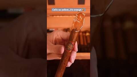 REALLY Yellow Cello #cigar #cigars #aged #luxury