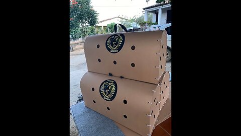 MALETAS DE TRANSPORTAR AVES