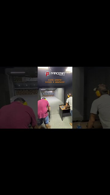 Tiro ao Prato Metálico no @parceriaindoor3522