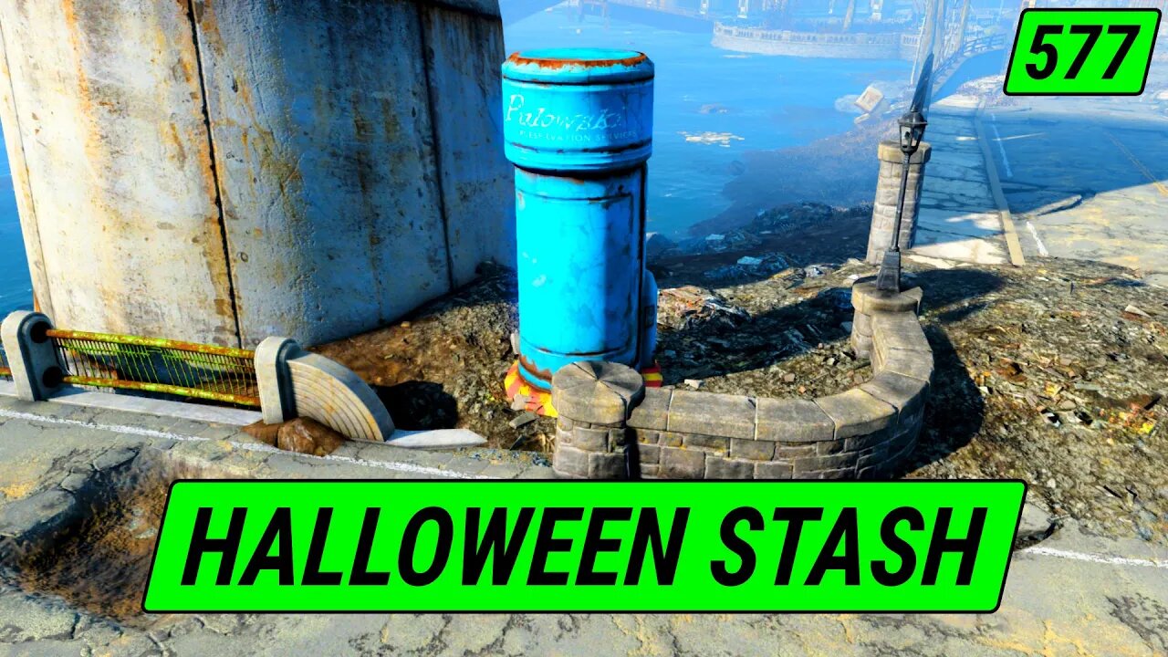 HALLOWEEN Stash | Fallout 4 Unmarked | Ep. 577