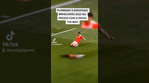 FLAMENGO X BOTAFOGO|BRASILEIRÃO 2023|PES2021|PATCH THE BEST #gaming
