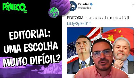 Constantino: 'BOLSONARO MOSTRA QUE DEFENDE VALORES AMERICANOS, ENQUANTO LULA QUER O MODELO CHINÊS'