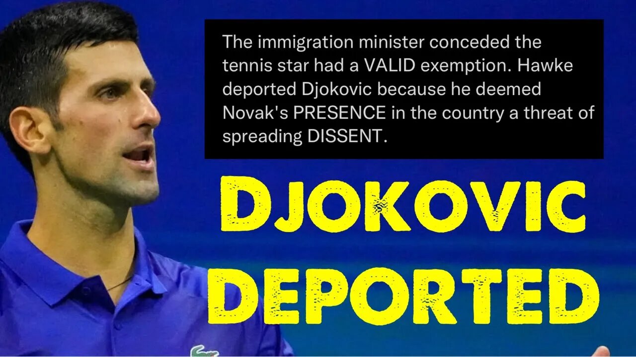 Djokovic DEPORTED! Scream 5 Screams At Fans & Peacemaker Was Just Ok