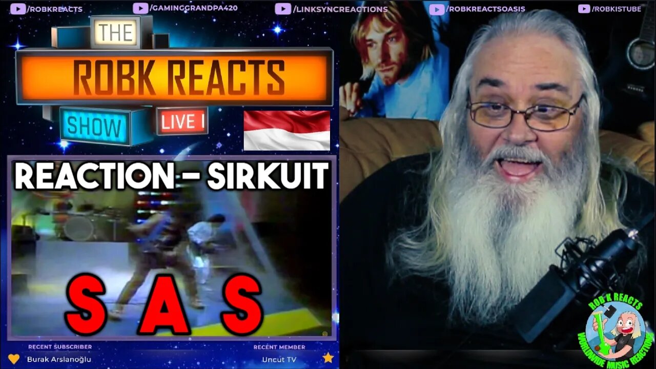 SAS Reaction - Sirkuit (Video Clip - Selekta Pop TVRI - First Time Hearing - Requested
