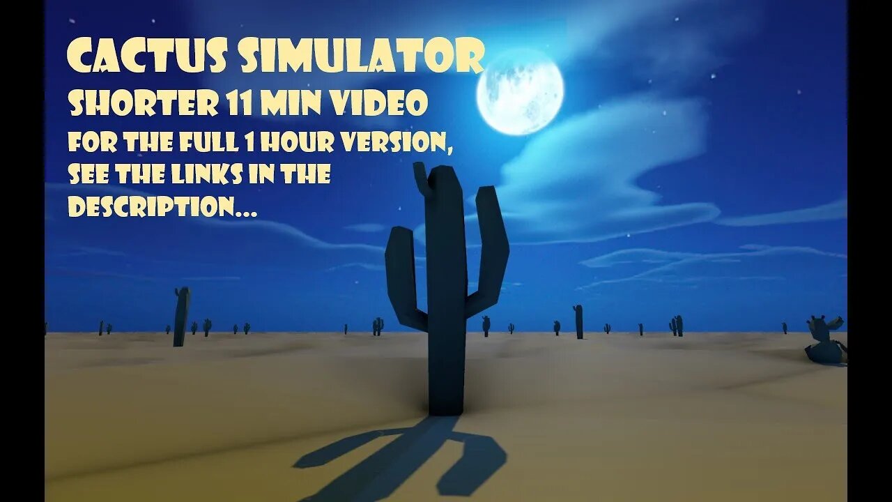 Cactus Simulator - shorter version review and gameplay