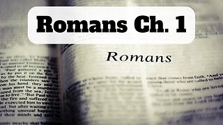 Romans Chapter 1