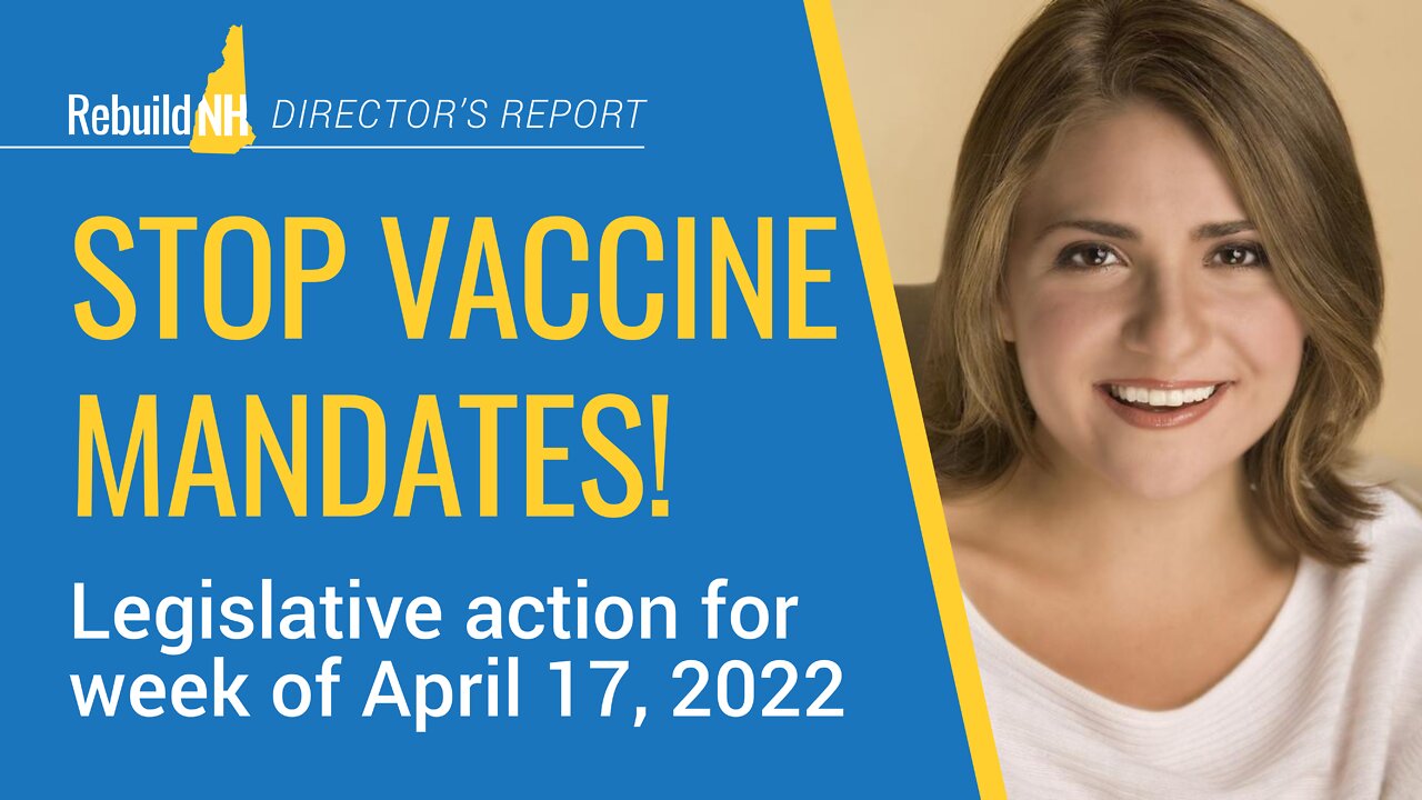 Director's Report: Stop Vaccine Mandates!