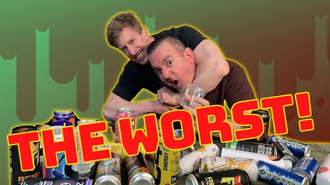 Worst Tasting Energy Drinks Ever | DARE CHALLENGE
