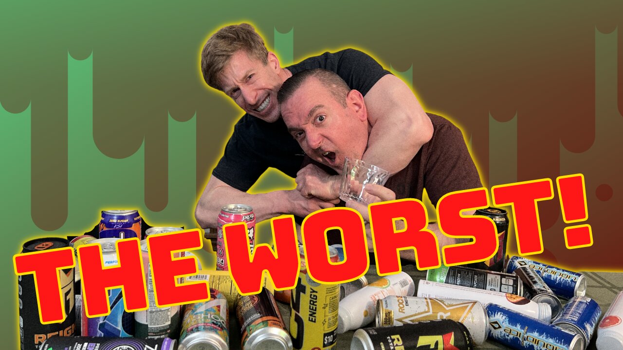 Worst Tasting Energy Drinks Ever | DARE CHALLENGE