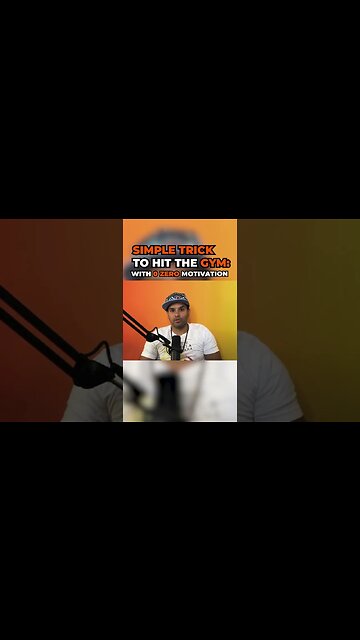 How to hit the gym with 0 EXCUSES #askabhinav #shorts